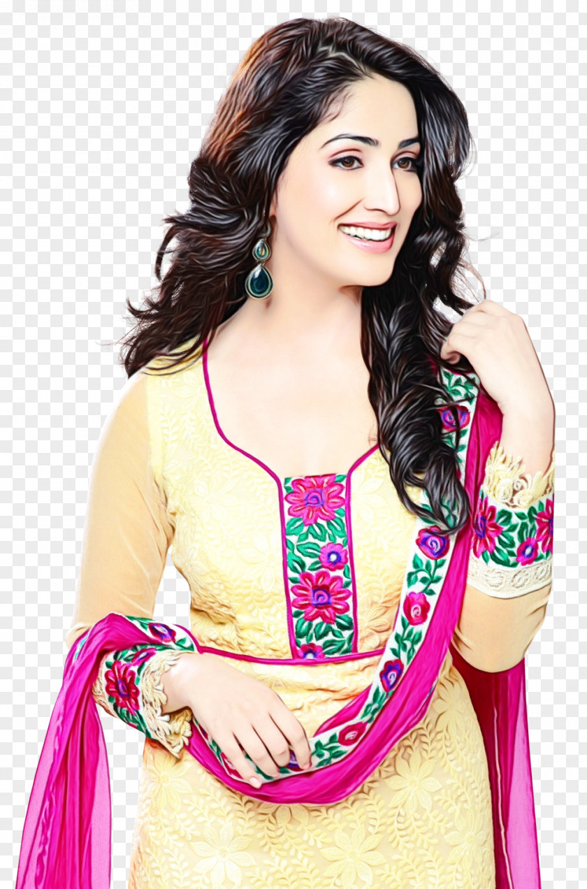 Silk Model Yami Gautam Clothing PNG