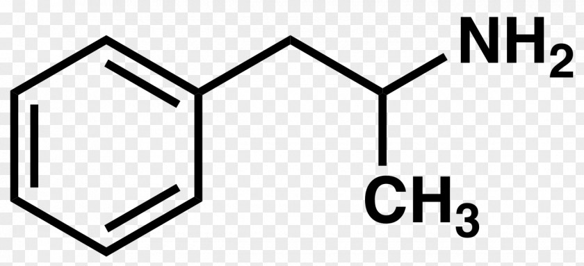 Adderall Molecule Substituted Amphetamine Methamphetamine Stimulant PNG