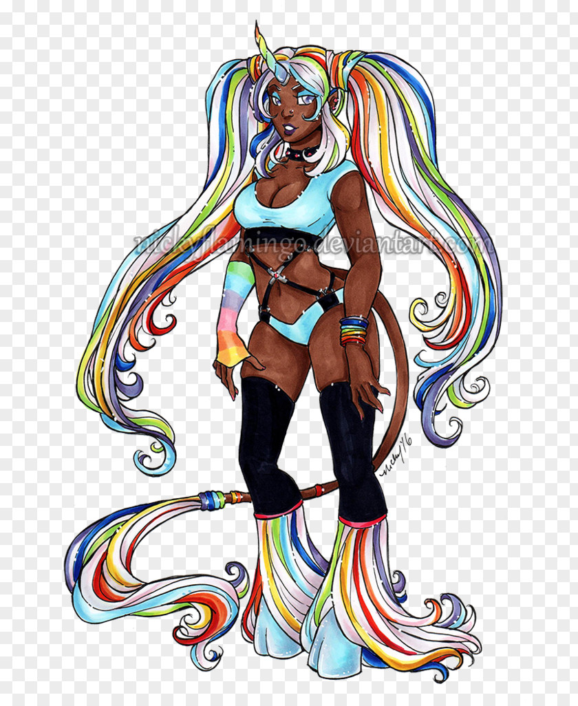 Double Rainbow Unicorn Clothing Accessories Illustration Costume Accessoire Cartoon PNG