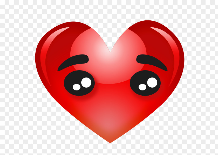 Snuck Map Heart Valentine's Day Smiley Cartoon M-095 PNG
