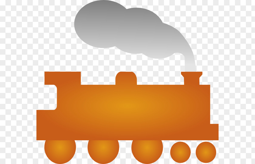 Yellow Train Cliparts Thomas Rail Transport Passenger Car Clip Art PNG