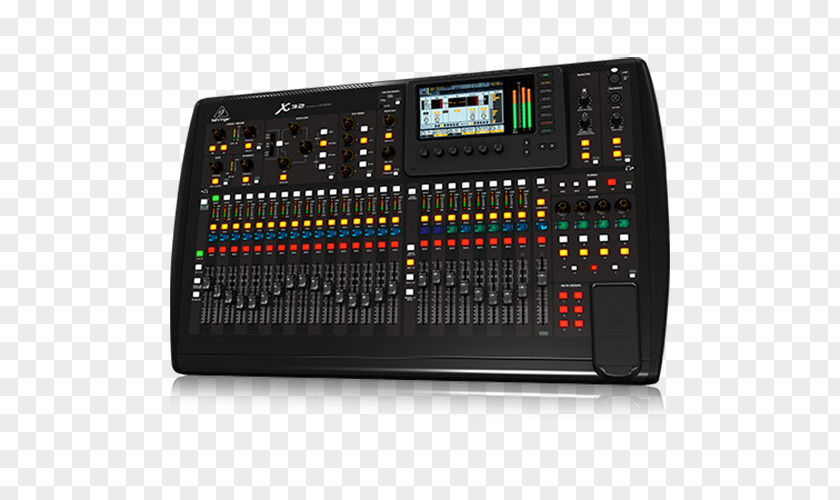 BEHRINGER X32 Digital Mixing Console Audio Mixers PNG