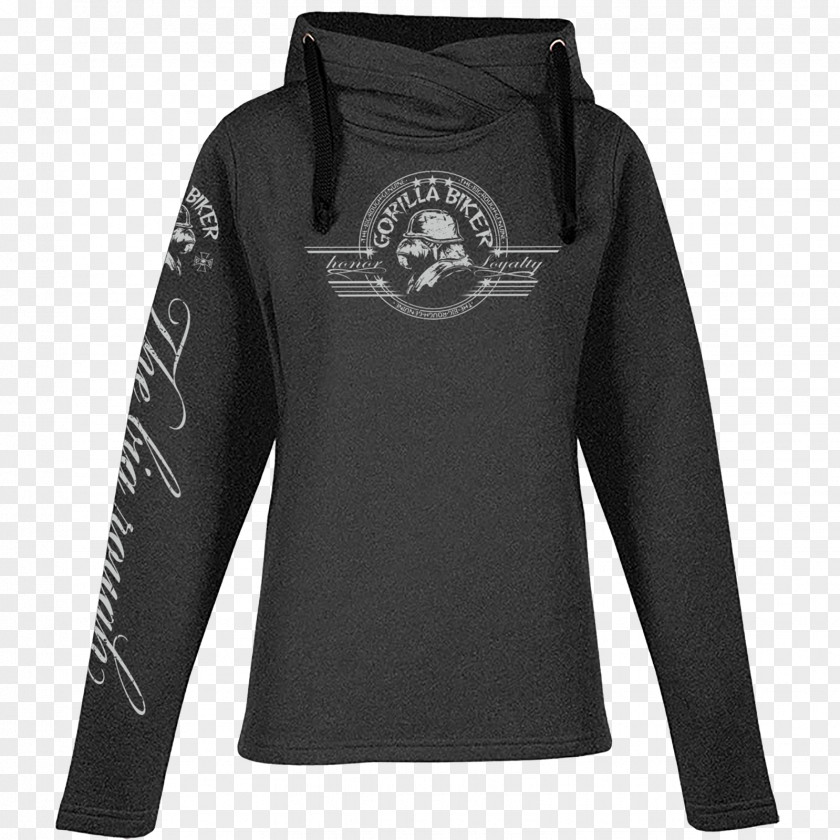Black Gorilla Hoodie T-shirt Jacket Clothing Coat PNG