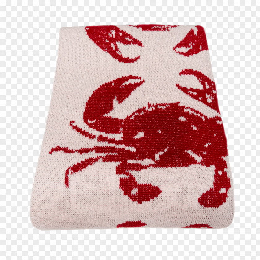 Pomegranate Blanket Textile Bedroom Cotton Crab PNG