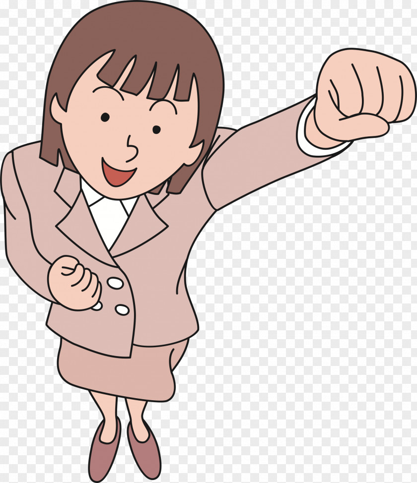 We Can Do It Woman Thumb Clip Art PNG