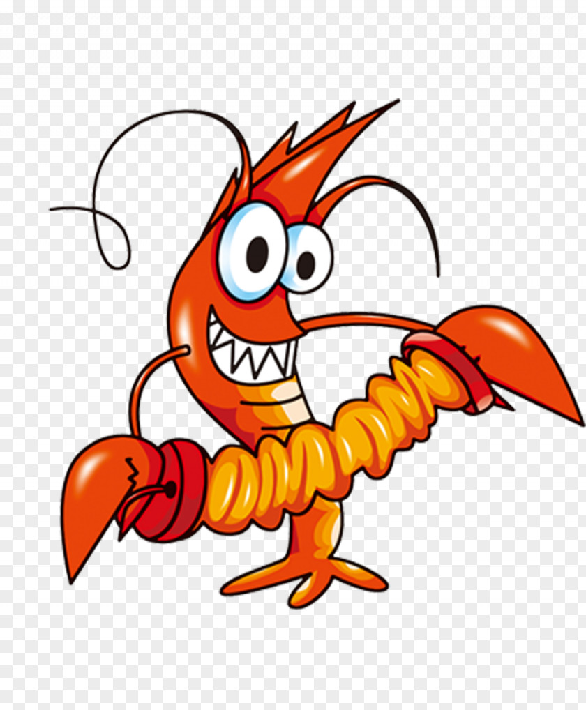 Cartoon Lobster PNG