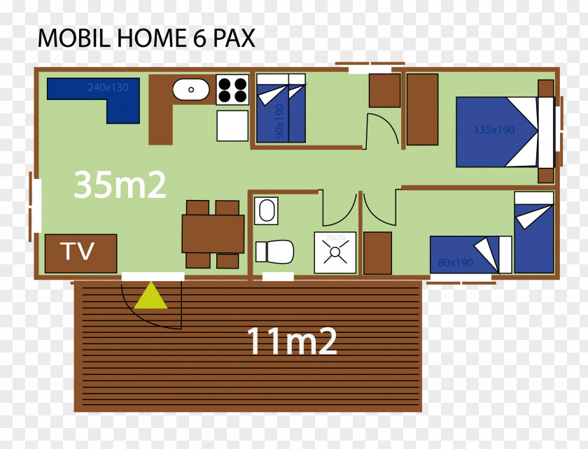 Home Mobile House Vacansoleil Campsite PNG