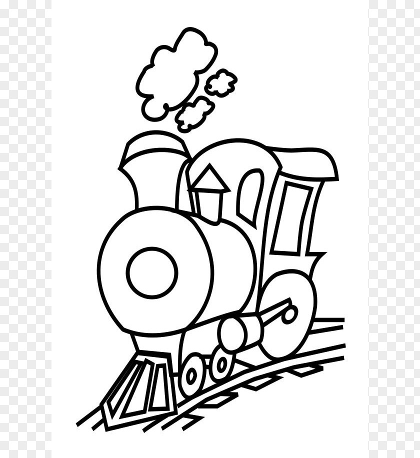 Animated Train Pictures Animation Coloring Book Clip Art PNG