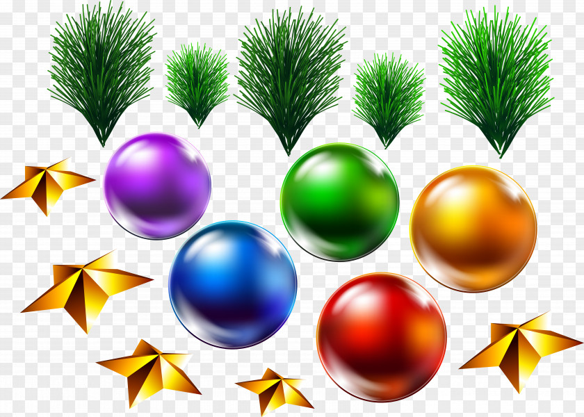 Beads Christmas Decoration Ornament Fir Desktop Wallpaper PNG