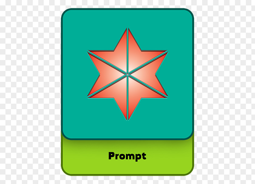 Prompt Point Symmetry Leaf Font PNG