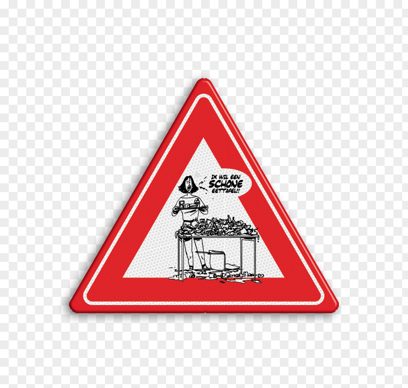 Traffic Sign Warning Built-up Area Speed Bump PNG