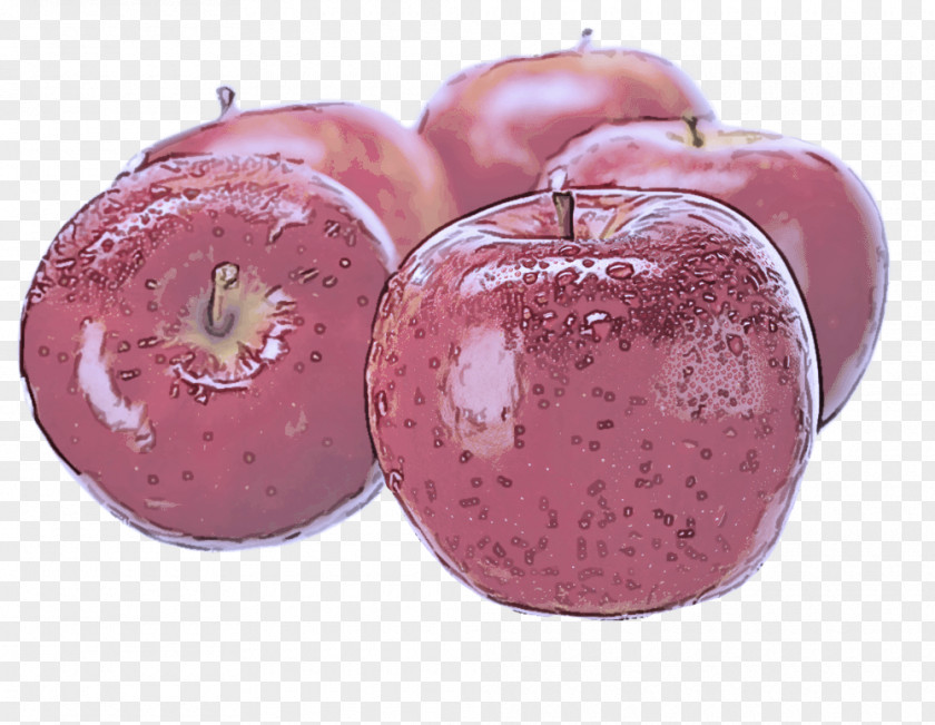 Accessory Fruit European Plum Apple Food Pink Plant PNG