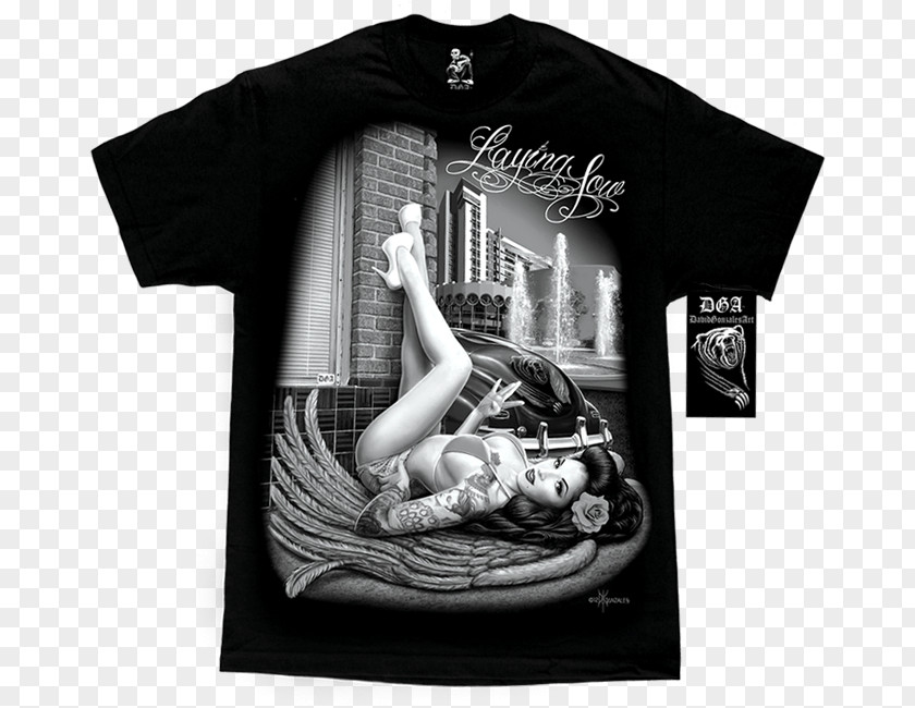 Lg T-shirt Homies Lowrider Canvas PNG