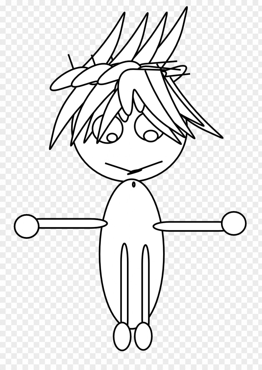 Line Character /m/02csf Drawing Art Cartoon Clip PNG