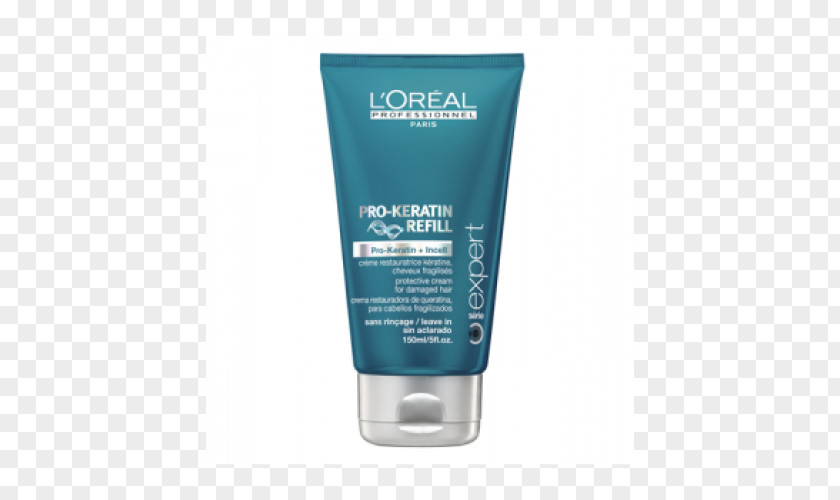 Lotion L'Oréal Professionnel Série Expert PRO-KERATIN REFILL Shampoo Hair Care Shower Gel Moisturizer PNG