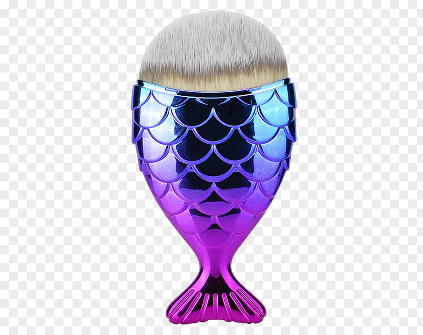 Mermaid Makeup Brush Foundation Cosmetics PNG