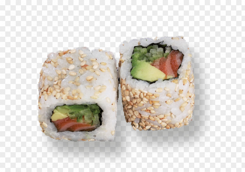 Sushi Rolls California Roll Gimbap Vegetarian Cuisine Recipe PNG
