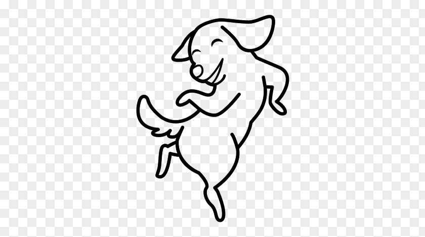 Dog Jump Canidae Drawing Painting PNG