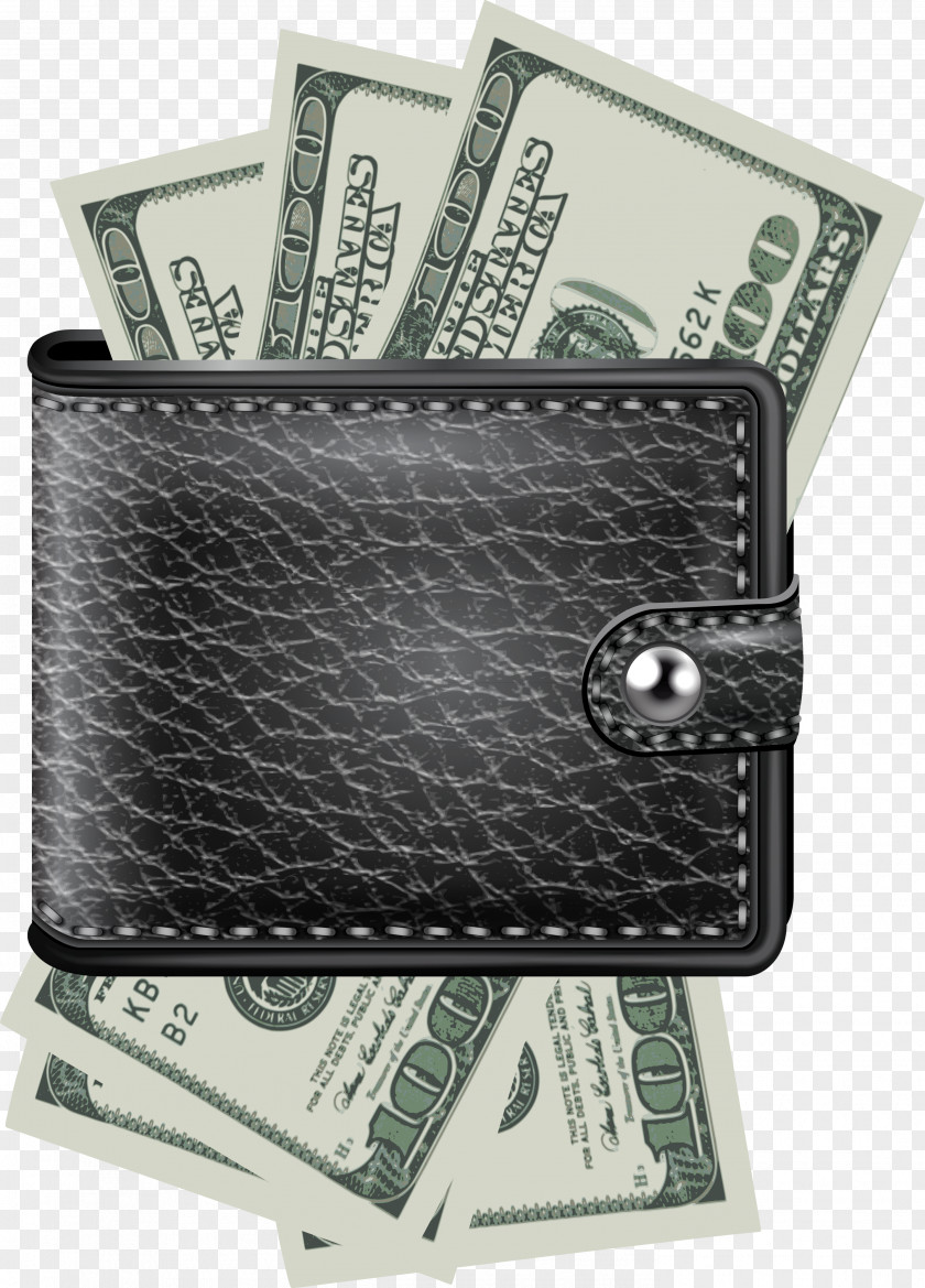 Dollar Wallet Money Clip Art PNG