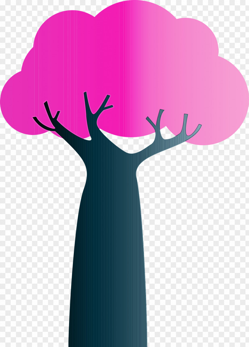 Flower Pink M Antler M-tree Meter PNG