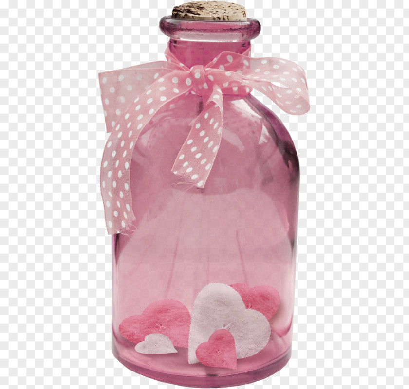 Pink Bottle PNG