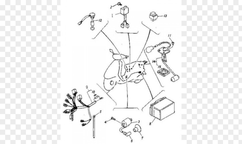 Silver Fox Wiring Diagram Electrical Wires & Cable Circuit Engineering Adly PNG