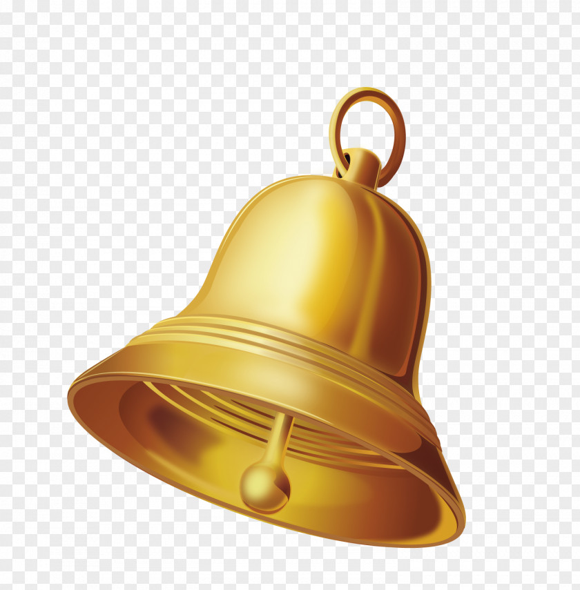 Vector Gold Bells Bell Computer File PNG