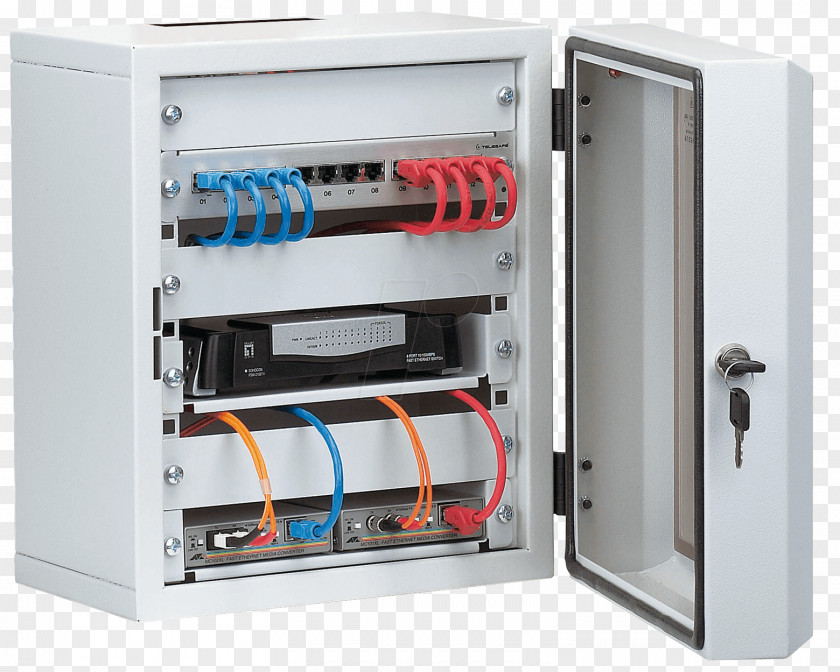Bluetooth 19-inch Rack Unit Patch Cable Distribution Board Door PNG