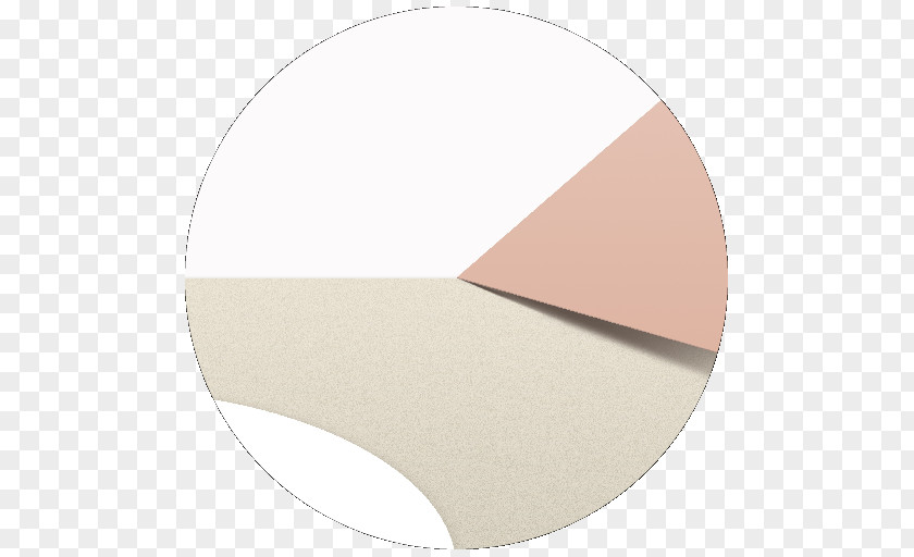 Circle Angle Beige PNG