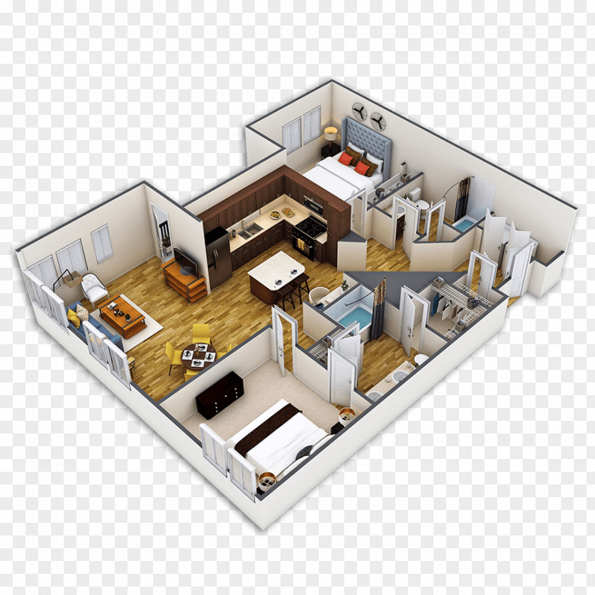 Design Floor Plan PNG