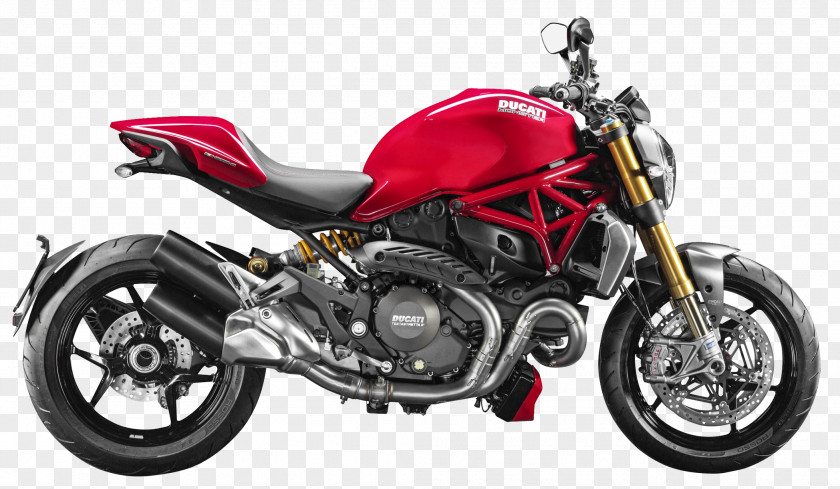 Ducati Monster Red Motorcycle Bike Multistrada 1200 EICMA PNG