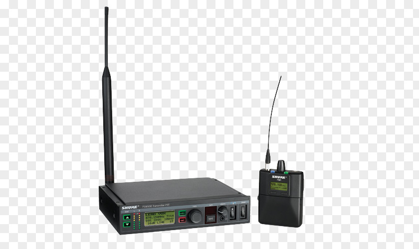 Microphone Wireless Access Points System Shure In-ear Monitor PNG