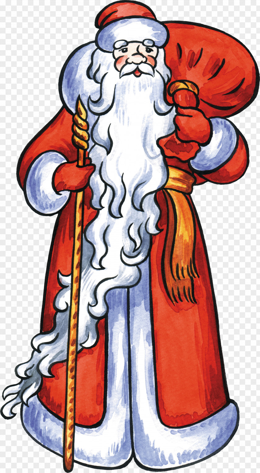 Santa Claus Ded Moroz Snegurochka Ziuzia Drawing PNG