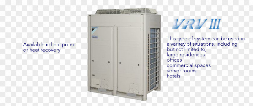 Daikin Variable Refrigerant Flow Air Conditioning Conditioner Price PNG