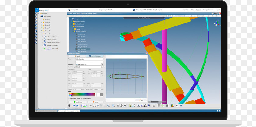 Design Computer Software Composite Material Program Engineering PNG