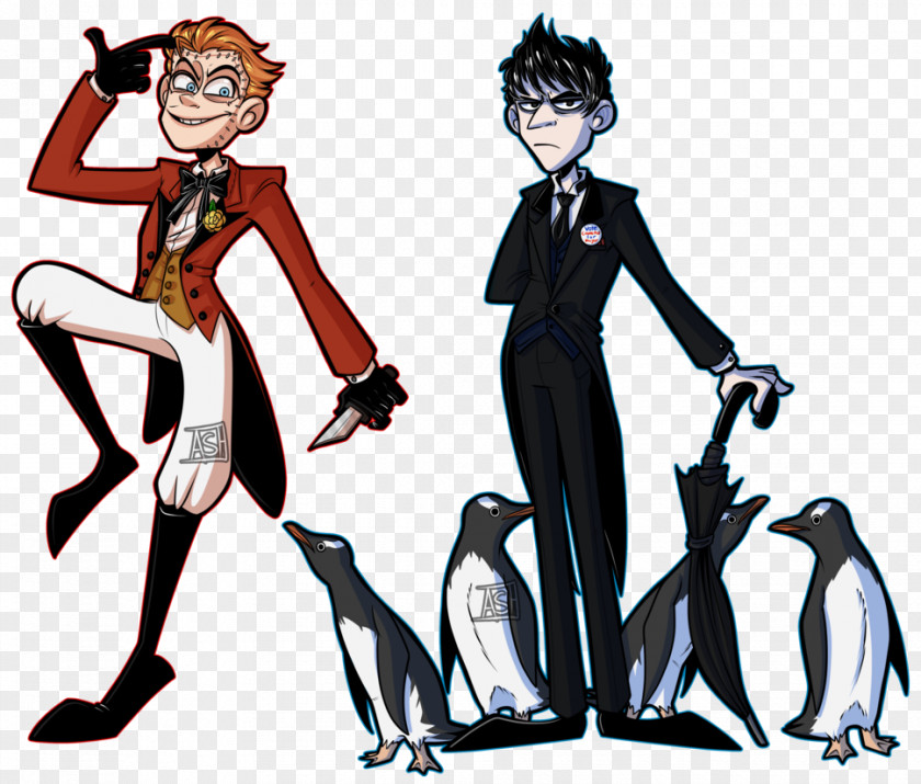 Penguin Oswald Cobblepot Jerome Valeska Catwoman Illustration PNG