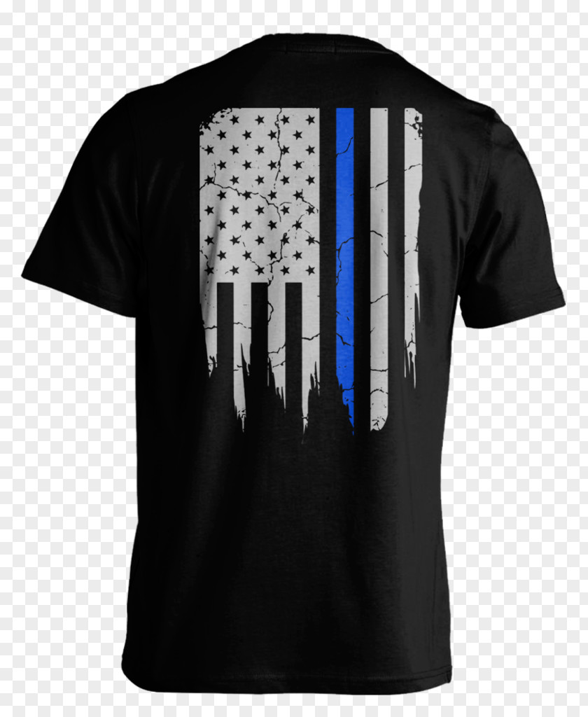 T-shirt Thin Blue Line Clothing Top PNG