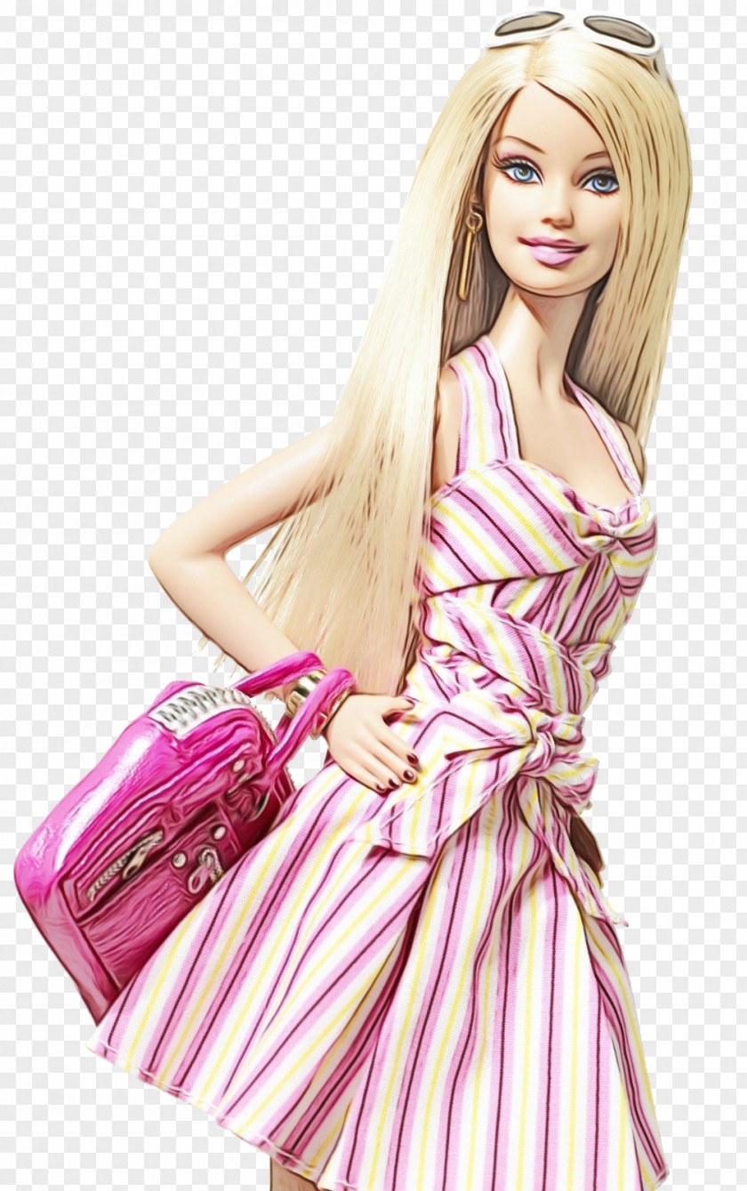 Day Dress Gown Barbie Cartoon PNG