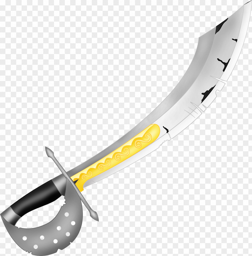 Sword Sabre Weapon Clip Art Drawing PNG