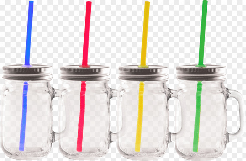 Mason Jar Prototype Plastic Glass Cylinder Drinking Straw PNG
