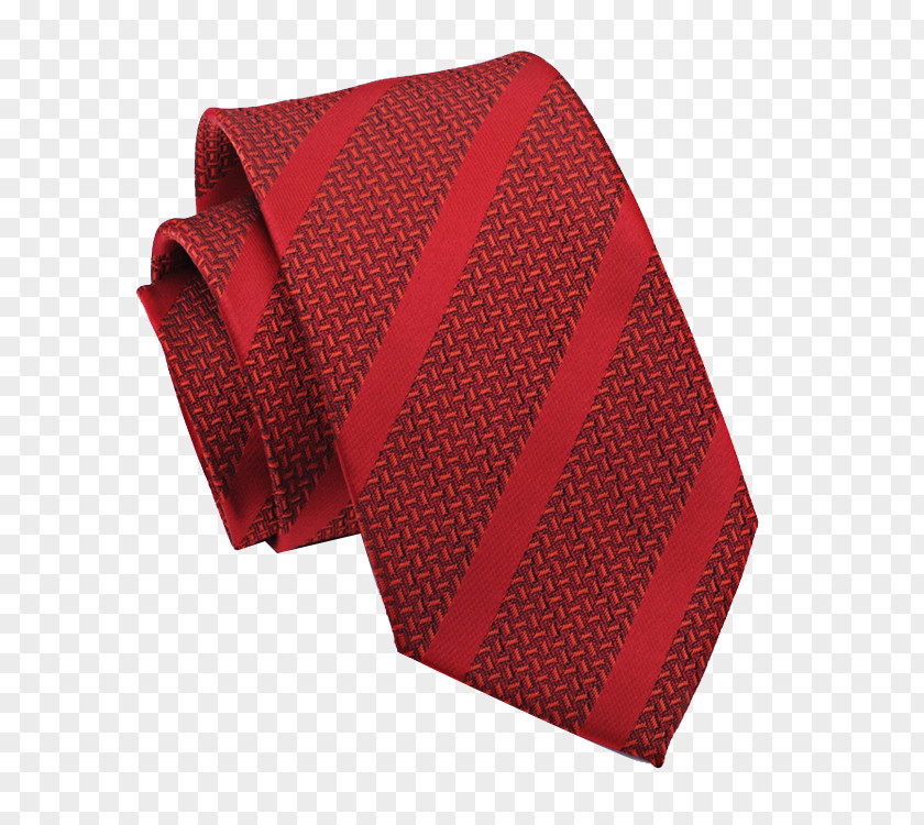 Men's Red Twill Tie Necktie Pattern PNG
