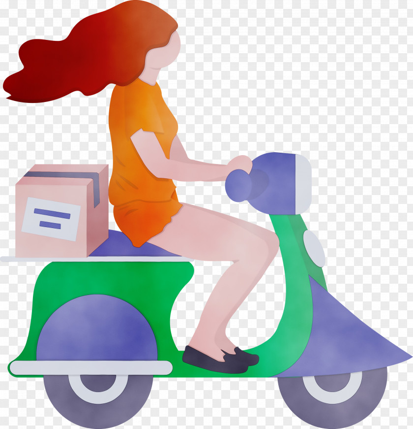 Scooter Vehicle Vespa PNG