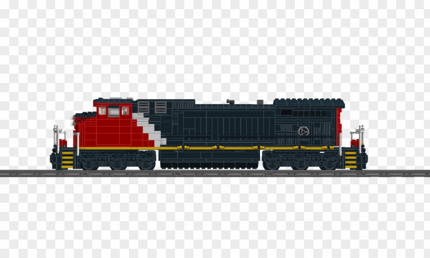 Train Locomotive GE Dash 9-44CW 9 Series Rail Transport PNG