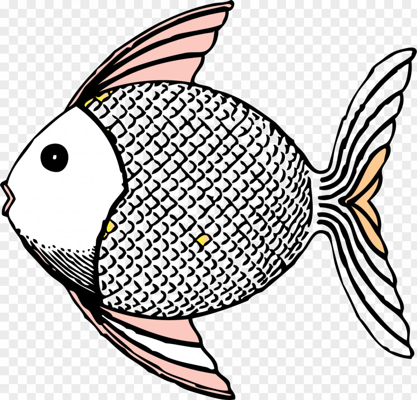Tropical Line Cliparts Fish Clip Art PNG