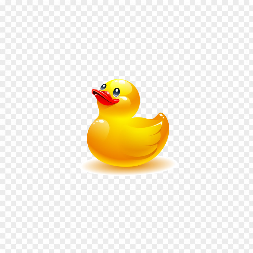 Vector Yellow Duck Rubber Natural PNG