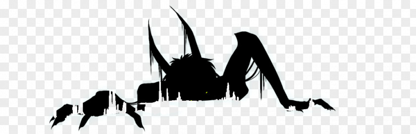 Bad Spirits Insect Line Art Silhouette Pollinator Font PNG