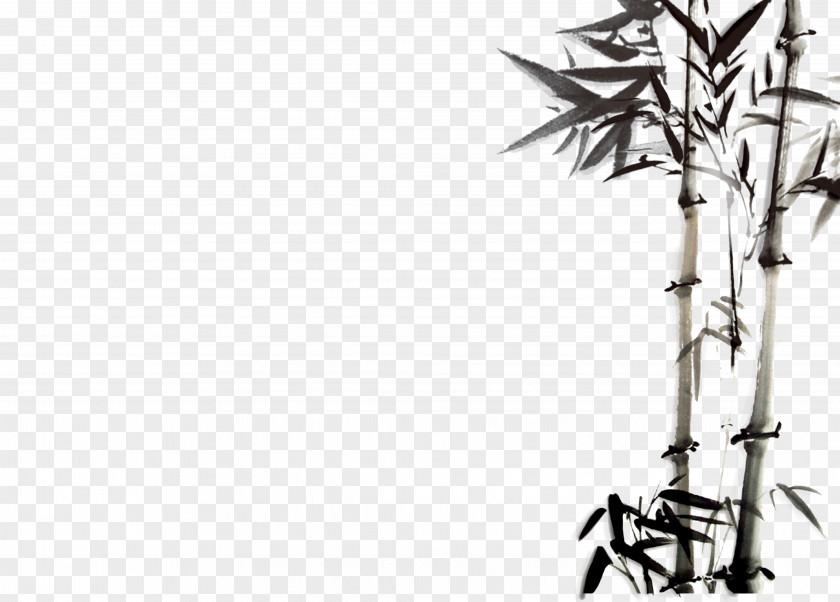 Bamboo China Template Microsoft PowerPoint Chinese PNG