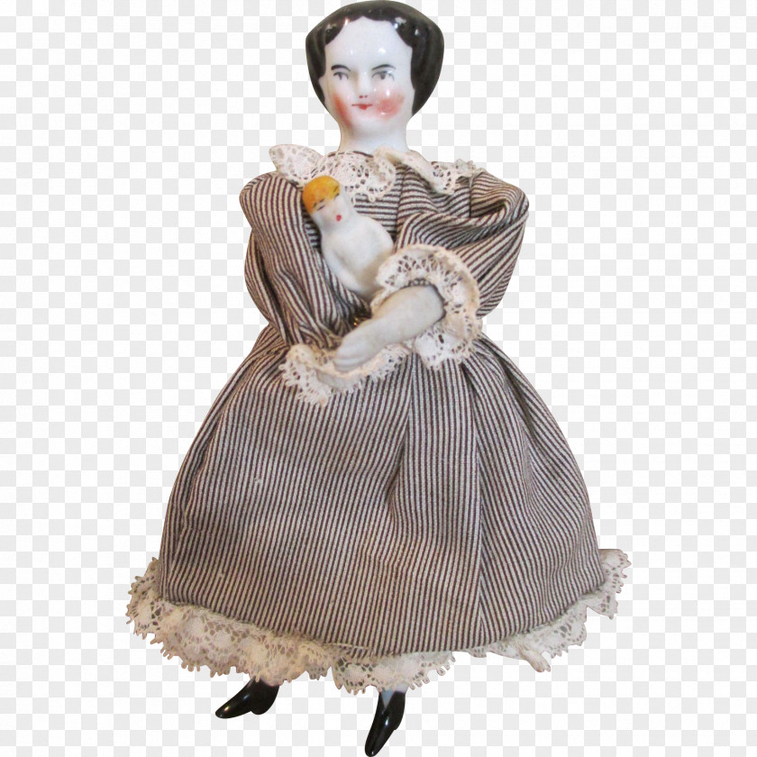 Doll Figurine Costume Design PNG
