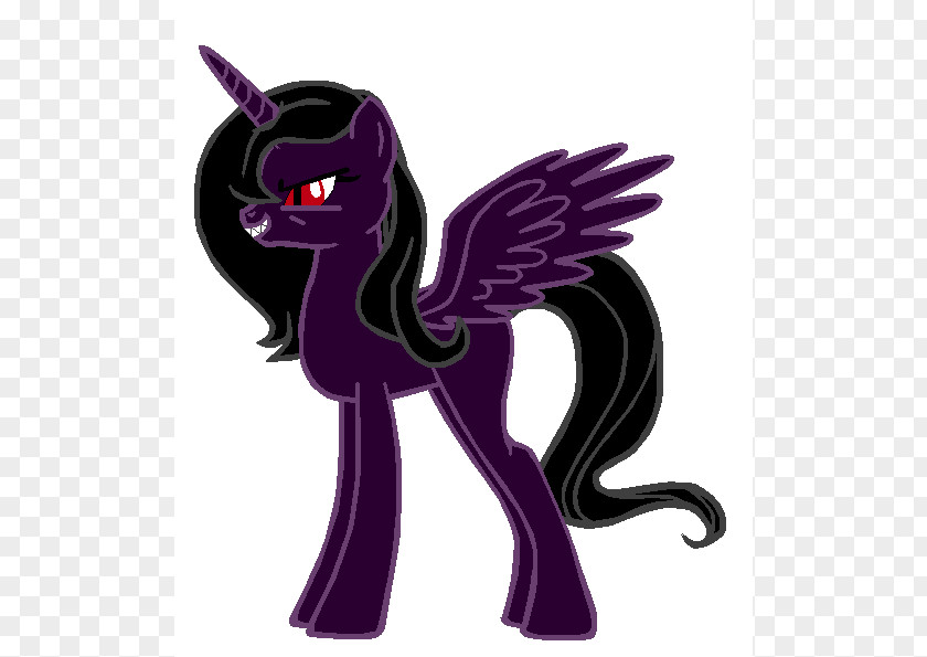 Horse Pony Cat Winged Unicorn Evil PNG