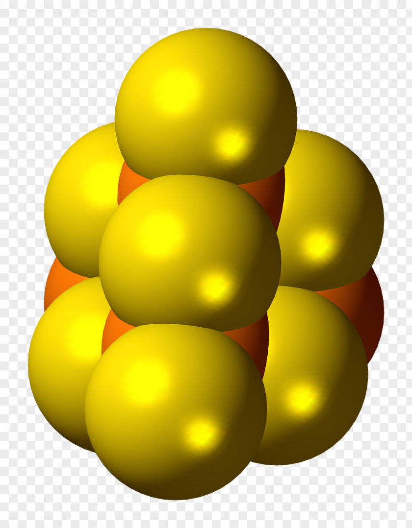 Molecule Illustration Phosphorus Sulfide Molecular Model PNG